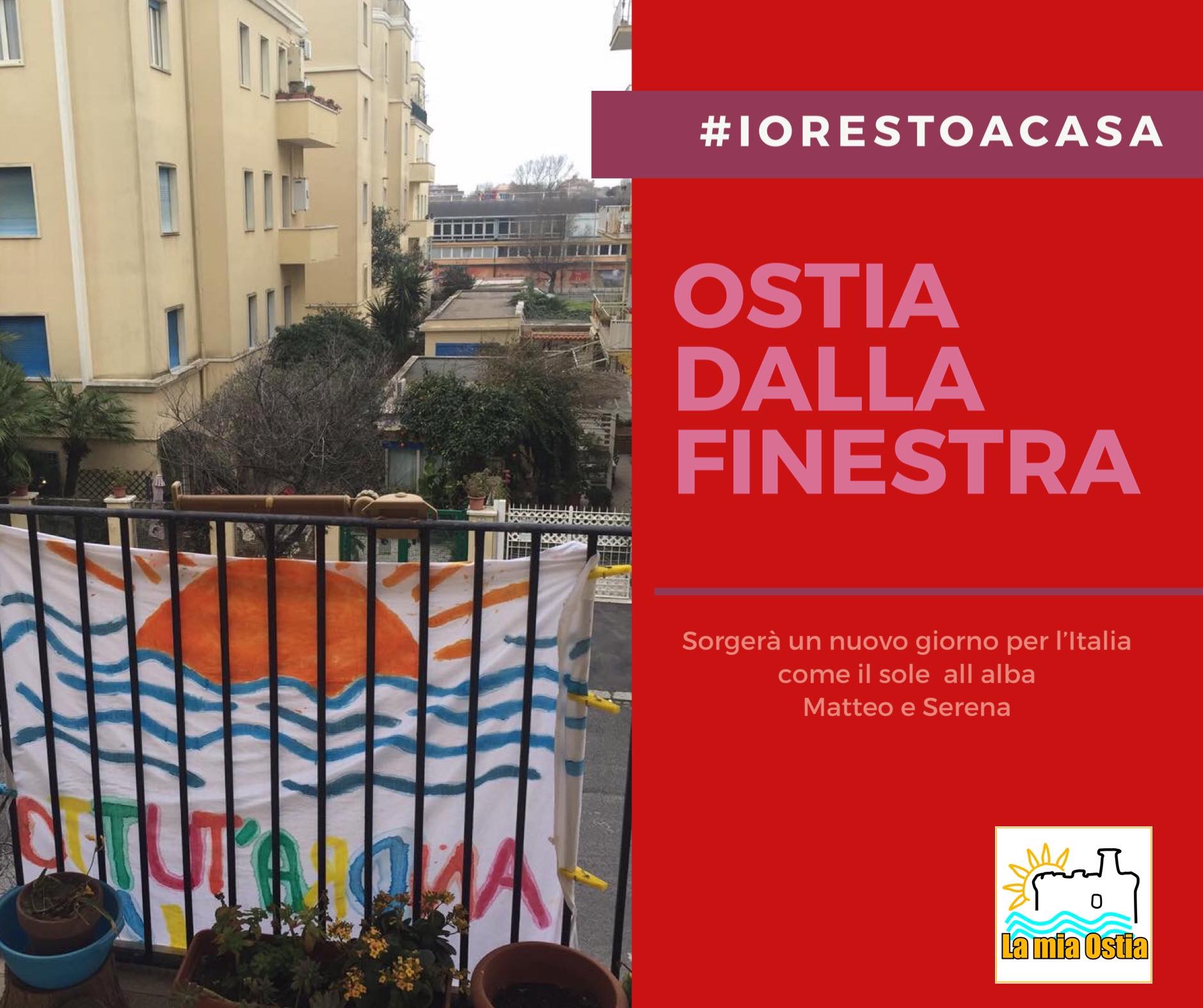 Ostia dalla finestra: mese di marzo